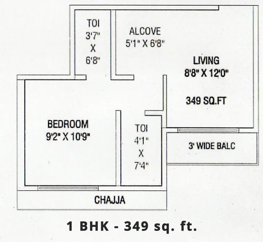 Green Square Thane 1 BHK Platinum Residence